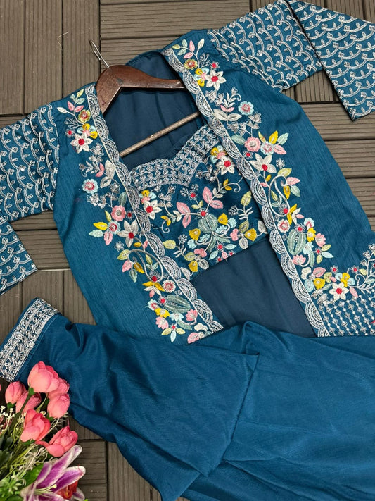 Party Wear Look Jacket, Blouse And Lehenga